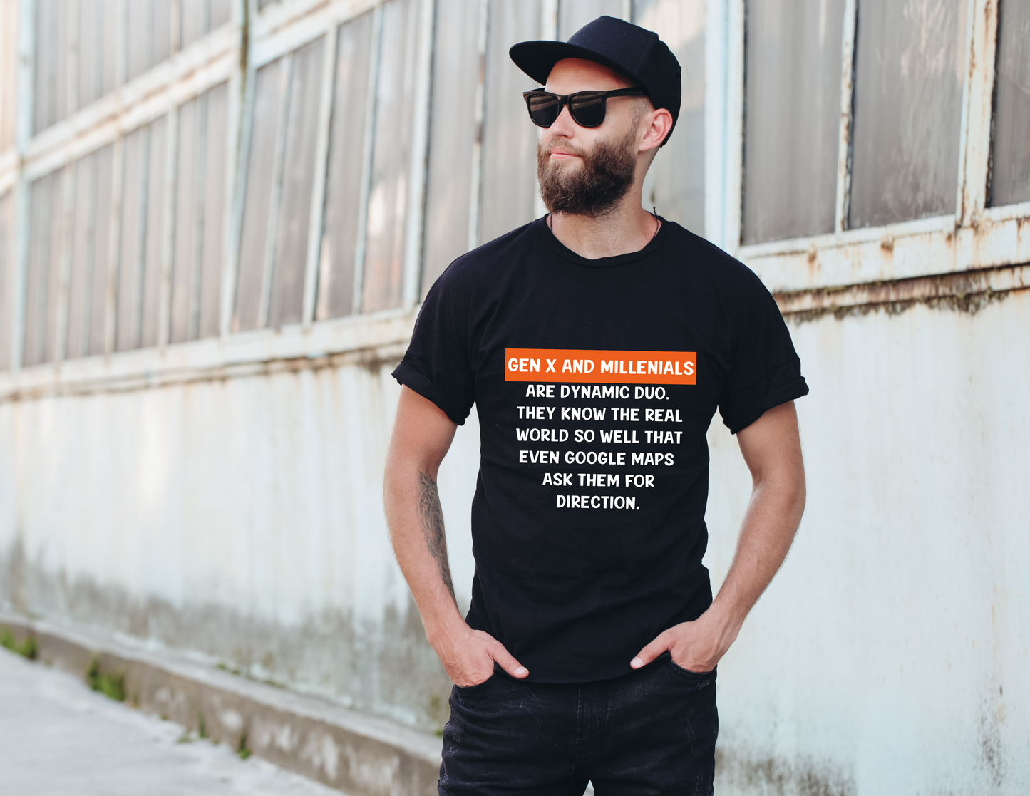 Unisex Gen X and Millennials T-Shirt