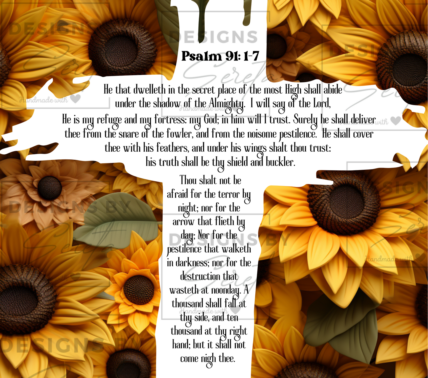 Psalm 91 Sunshine 20z Tumbler
