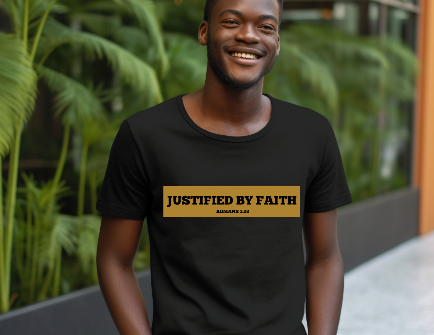 Unisex Justified By Faith T-Shirt