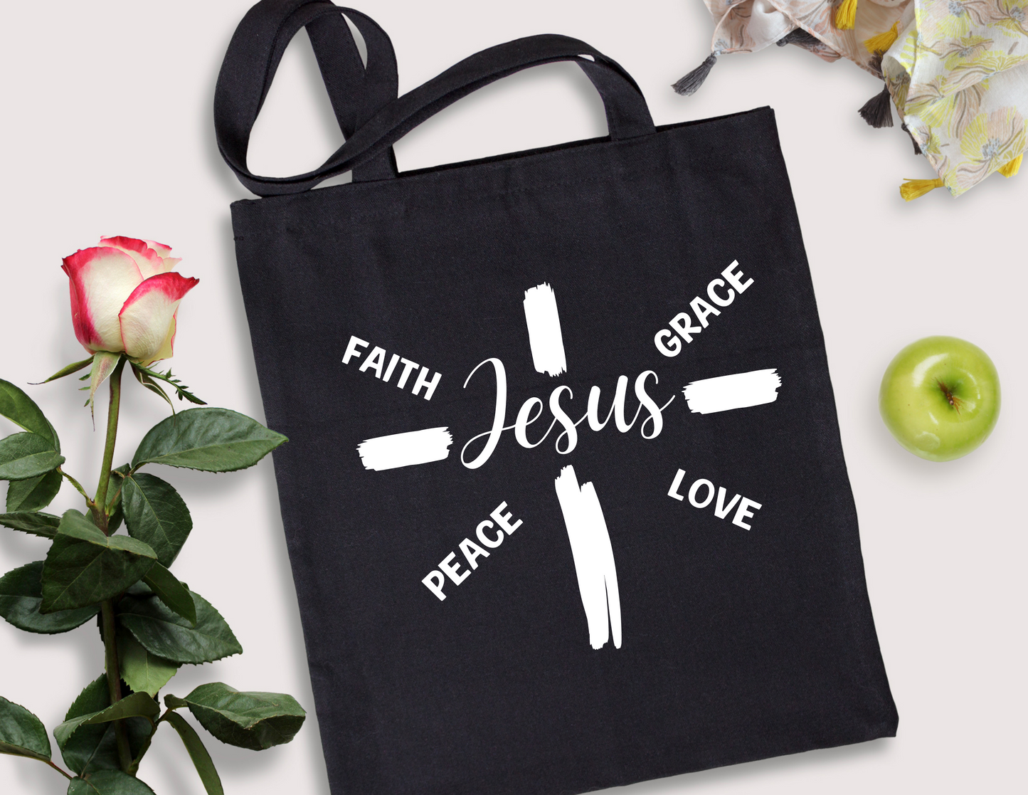 Jesus Canvas Tote Bag