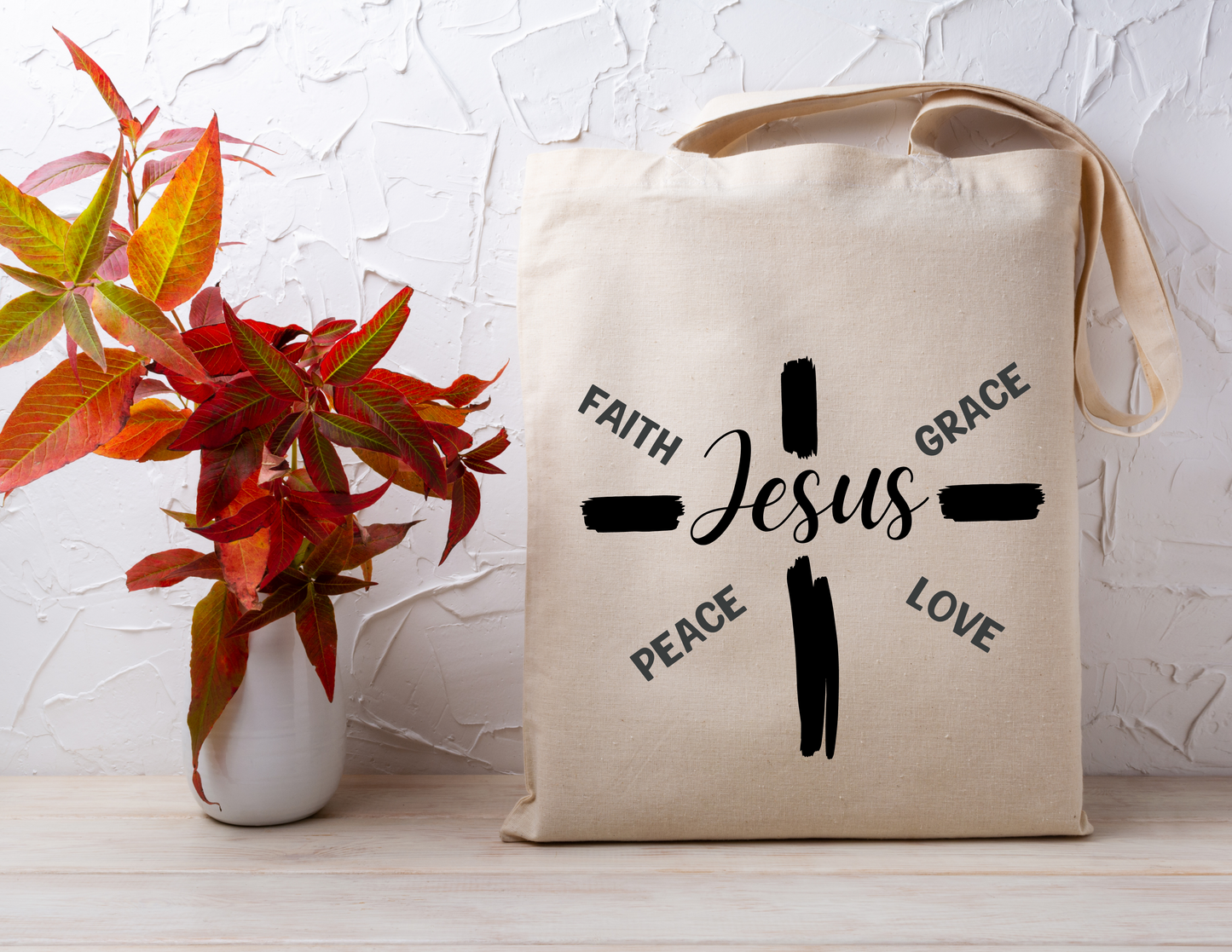 Jesus Canvas Tote Bag